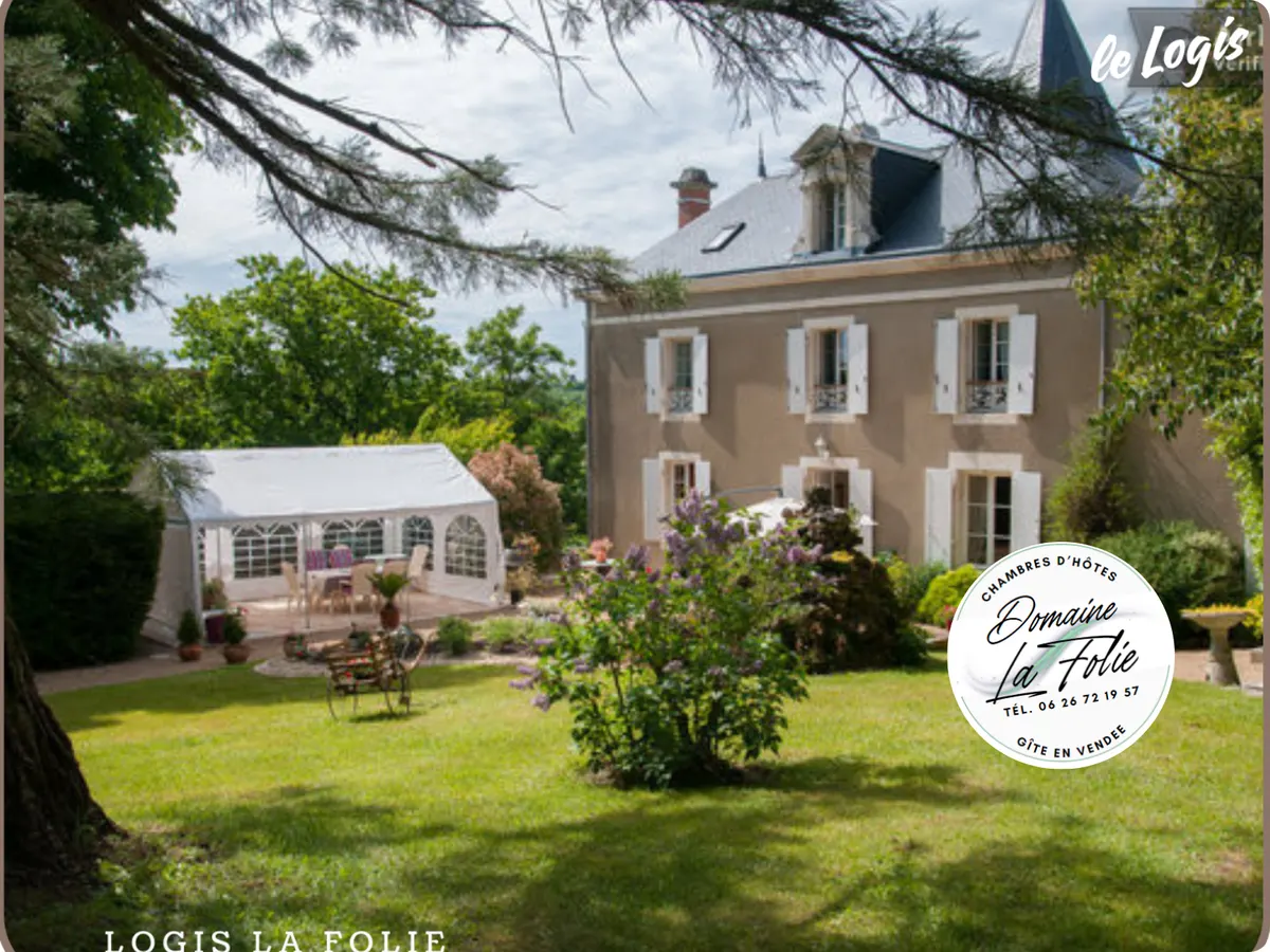 DOMAINE La Folie -3 chambres d'hôtes dans le Logis
