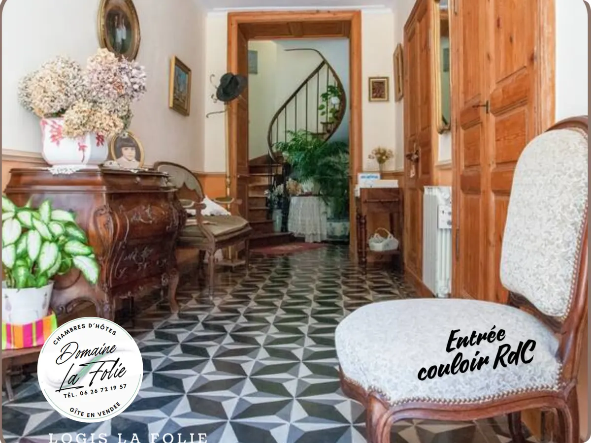DOMAINE La Folie -3 chambres d'hôtes dans le Logis