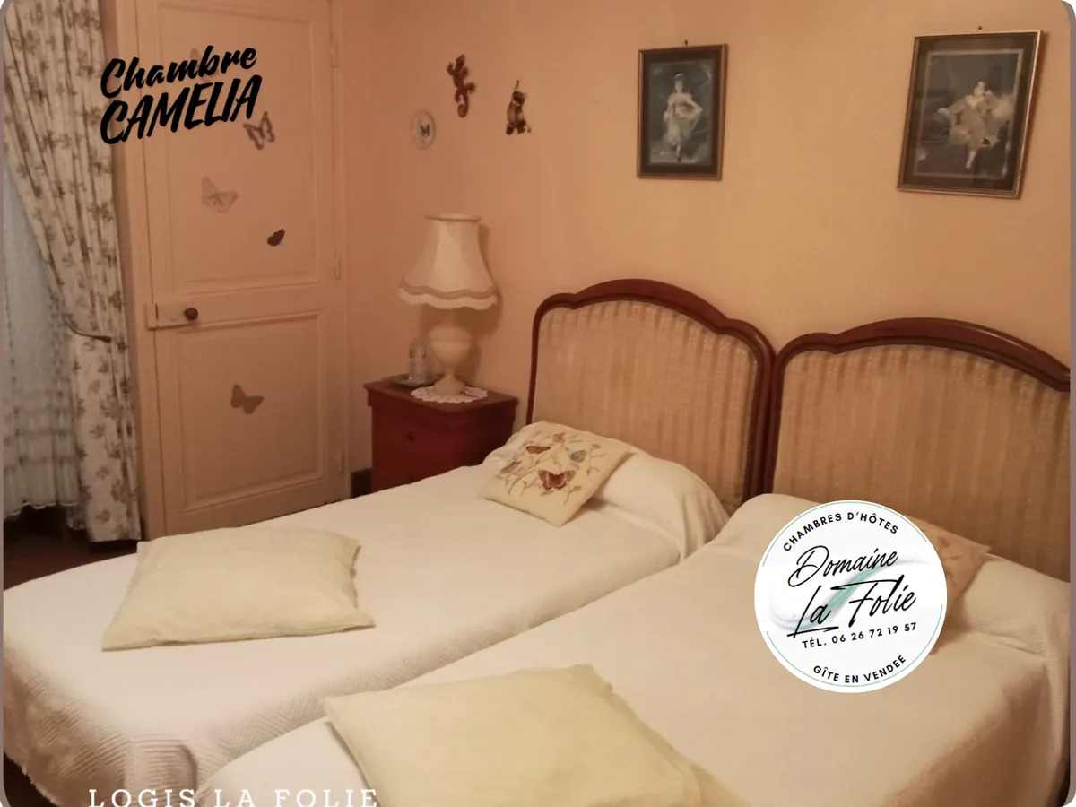 DOMAINE La Folie -3 chambres d'hôtes dans le Logis