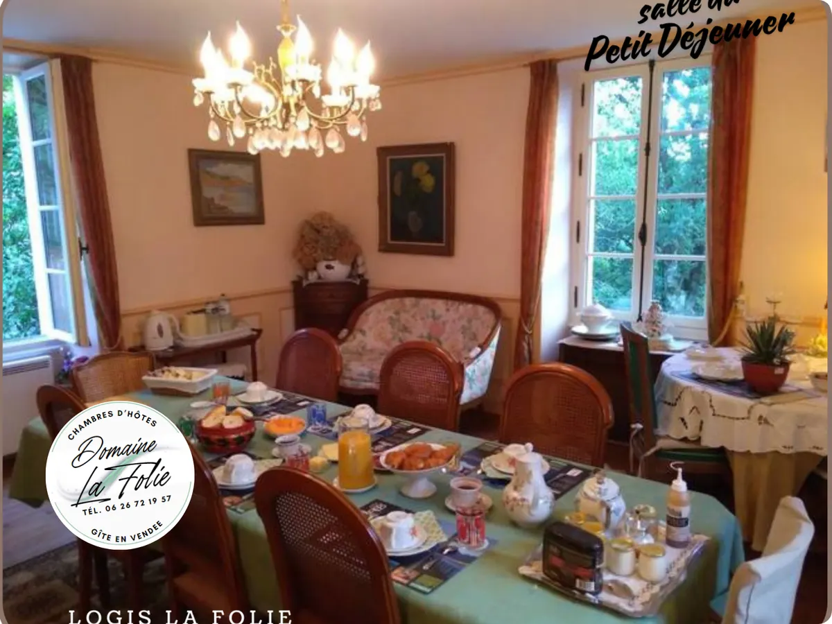 DOMAINE La Folie -3 chambres d'hôtes dans le Logis