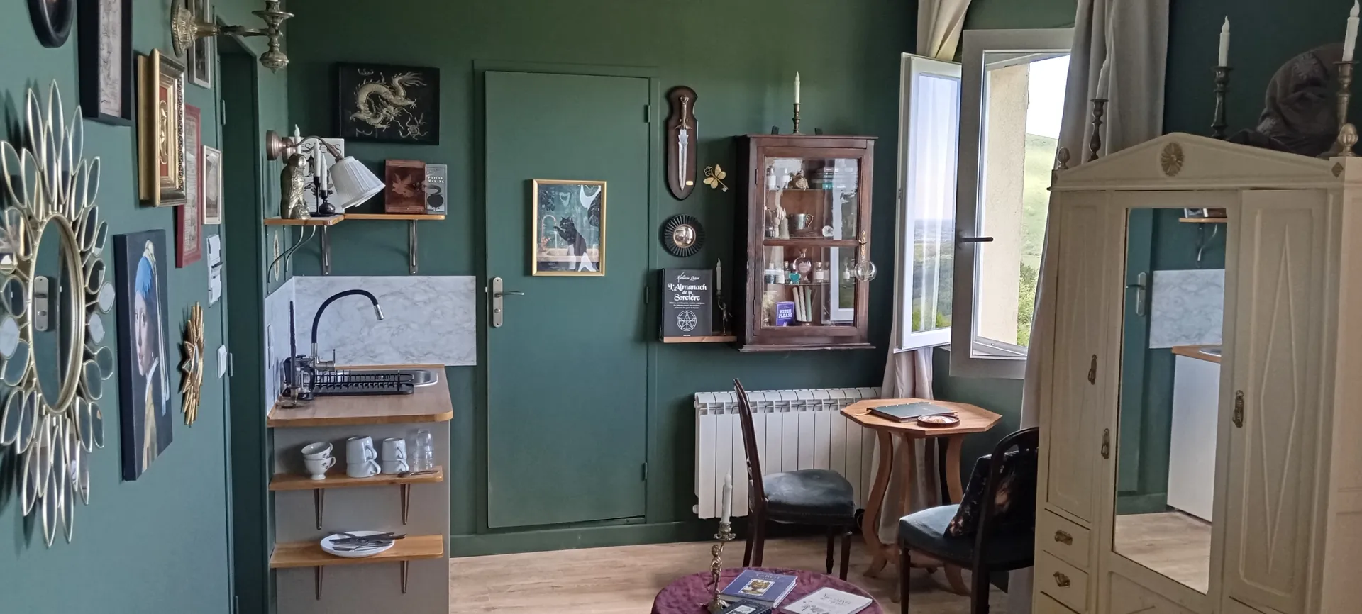 Chambre gite d'étape - Chambre Sorgin - Maison d'Osquich