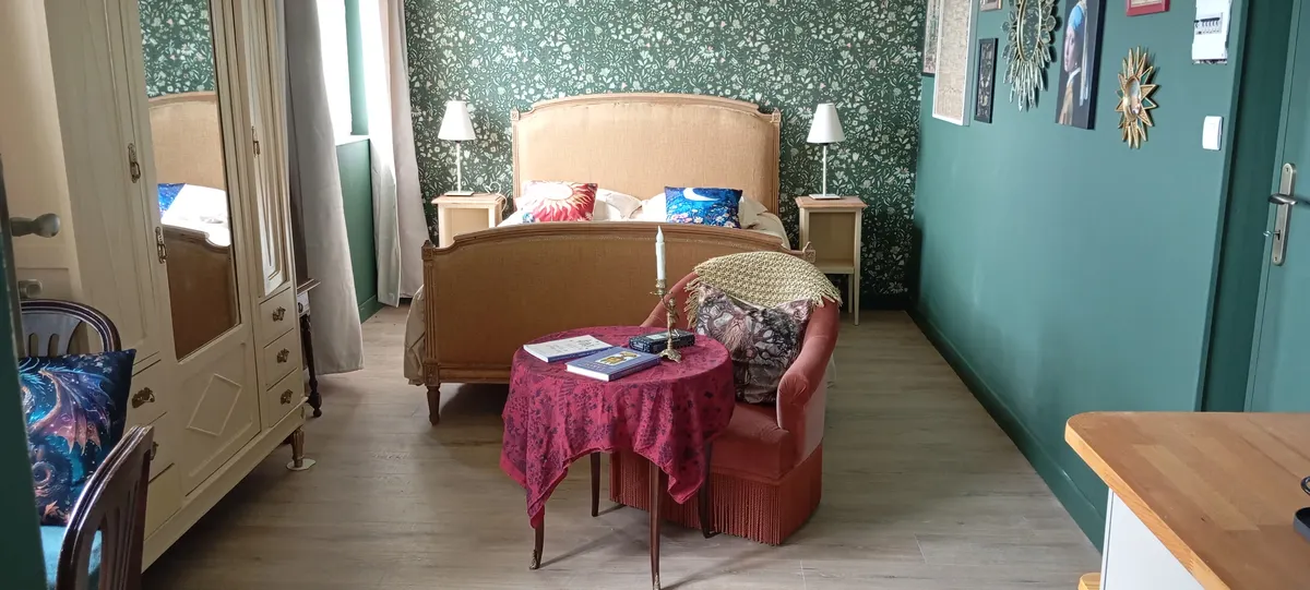 Chambre gite d'étape - Chambre Sorgin - Maison d'Osquich