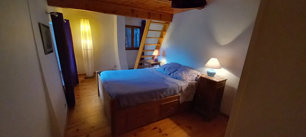 Maison de village avec piscine