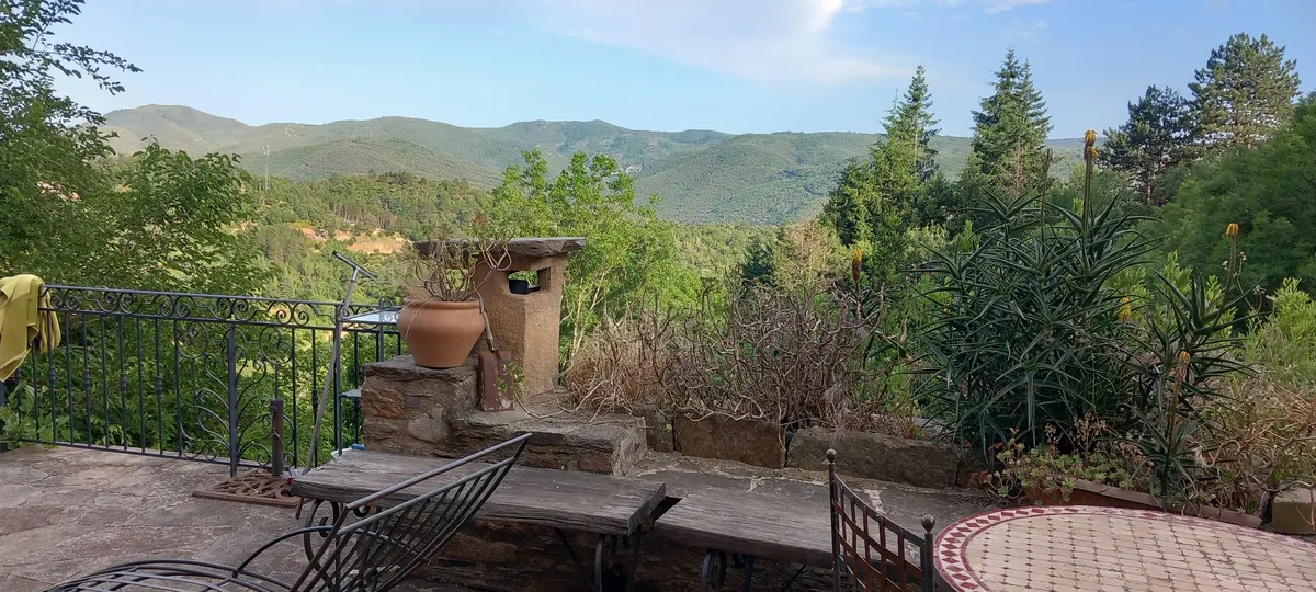 Maison de village avec piscine