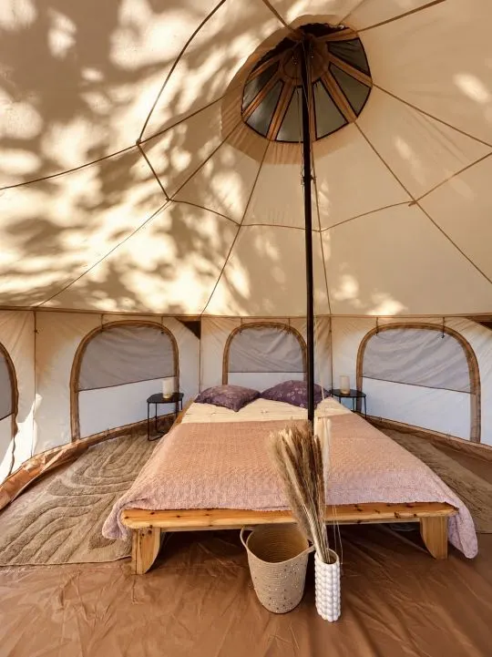 Logement insolite tente lodge