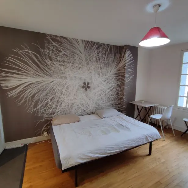 Chambre chez l'habitant dans maison d'hôte charentaise avec jardin arboré-1