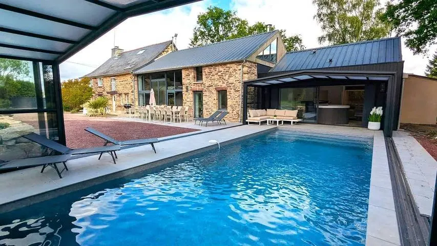 Gite 70 m2 ,jardin ombragé,vulcania